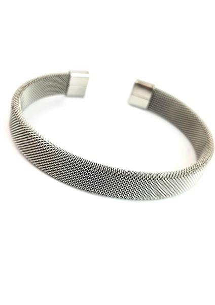 316L Cerrahi Çelik Erkek Hasır Kelepçe Bileklik modelleri