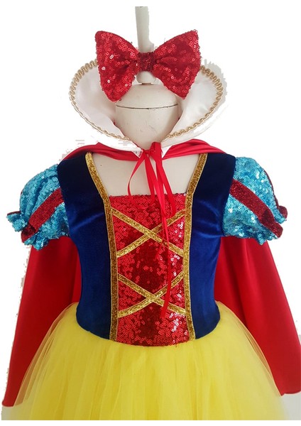 Pamuk Prenses Kız Çocuk Parti Kostümü