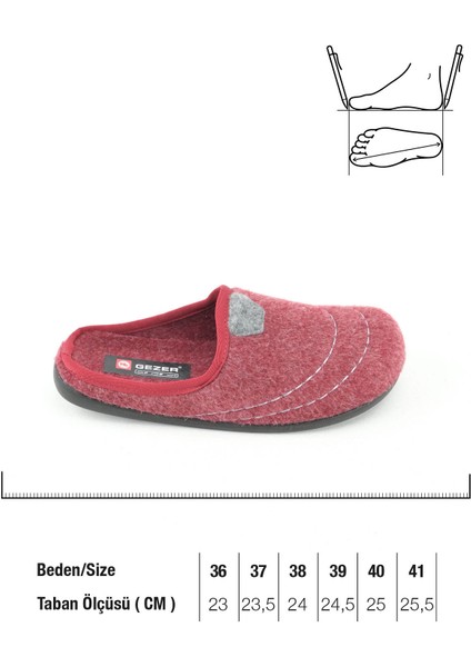 Kadın Kışlık Ev Bahçe Çıkarılabilir Iç Taban Terlik fiyatları