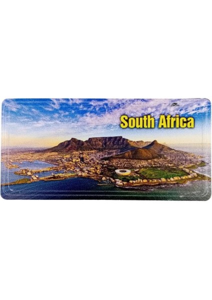 Güney Afrika Temalı Plaka Magnet