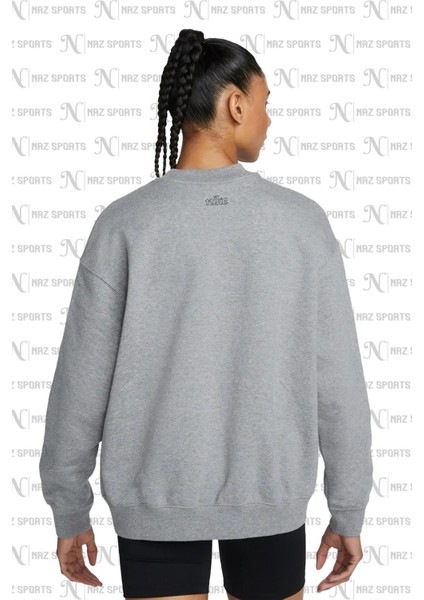 Dri-Fit Get Fit Bol Kesim Gri Kadın Sweatshrit fiyatları