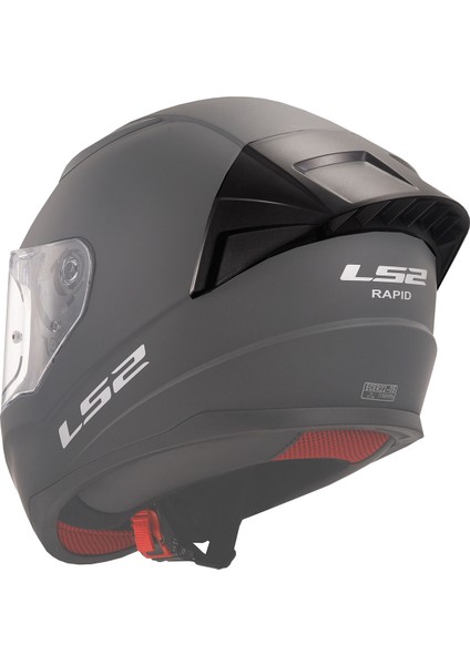 RAPID Yarış Spoiler Hafif Fiber Malzeme ile Kask Modellerine Uygun