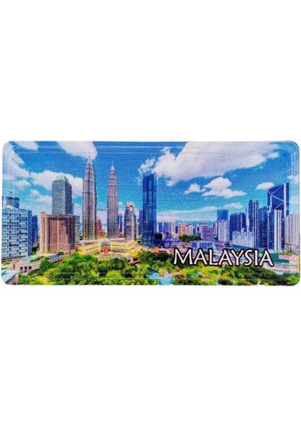 Malezya Temalı Plaka Magnet