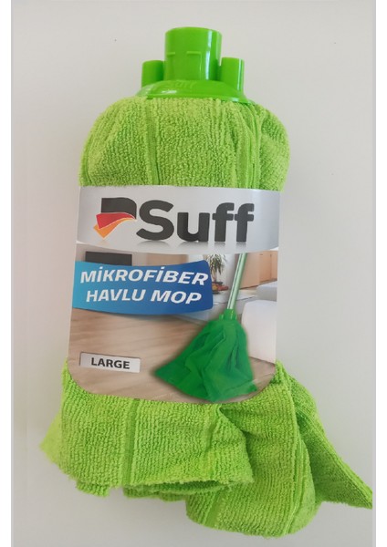 2 Adet Suff Mikrofiber Havlu Mop Large