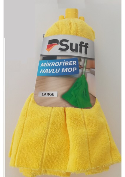 2 Adet Suff Mikrofiber Havlu Mop Large