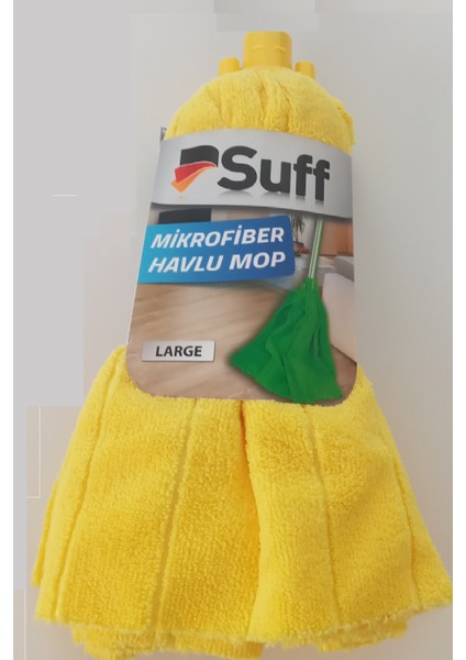 3 Adet Suff Mikrofiber Havlu Mop Large