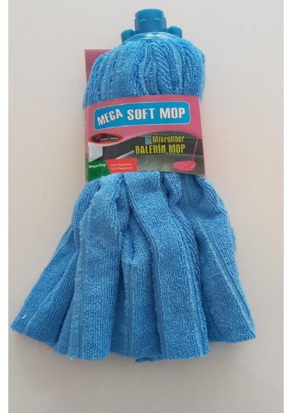 3 Adet Mega Soft Mikrofiber Havlu Vileda Paspas Mop Xl Yedek Ucu