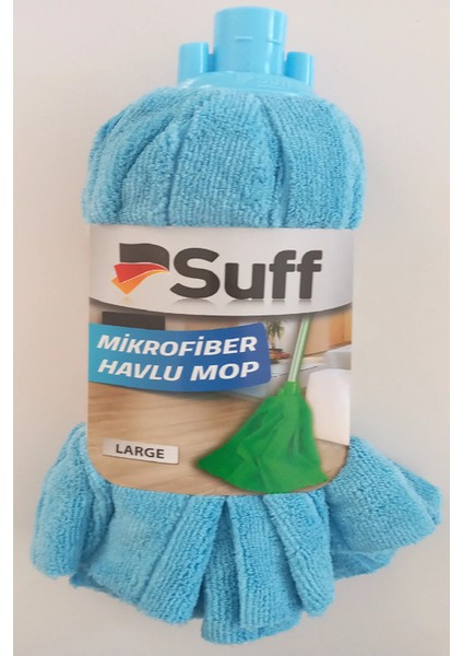 4 Adet Suff Mikrofiber Havlu Mop Large