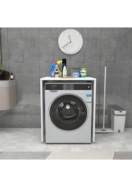 Enda Home Çamaşır Makinesi Dolabı 89x65 cm Beyaz fiyatları