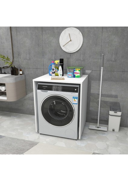 Enda Home Çamaşır Makinesi Dolabı 89x65 cm Beyaz modelleri