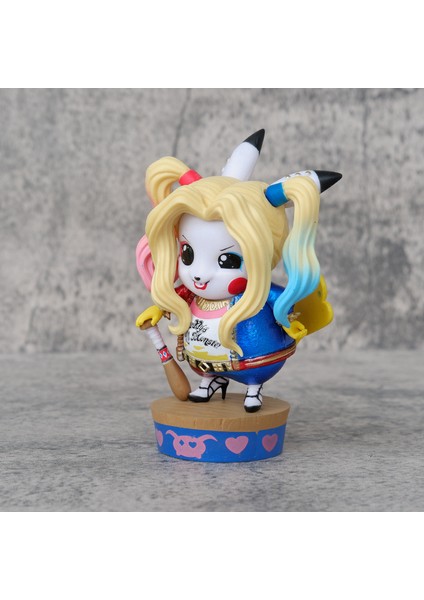 Gk Harley Quinn S Versiyonu Şekil Araba Şasi Süsler Çevresel Model Iki Boyutlu Animasyon Hediye (Yurt Dışından) modelleri