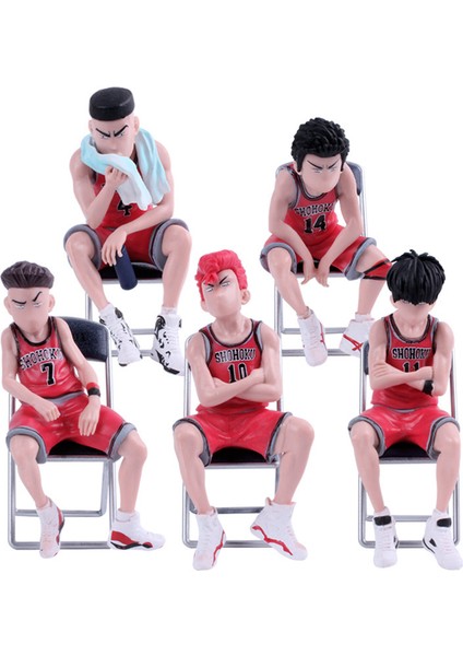 Slam Dunk Orta Boy Sandalye Süsü Gacha Bebek El Modeli (Yurt Dışından)