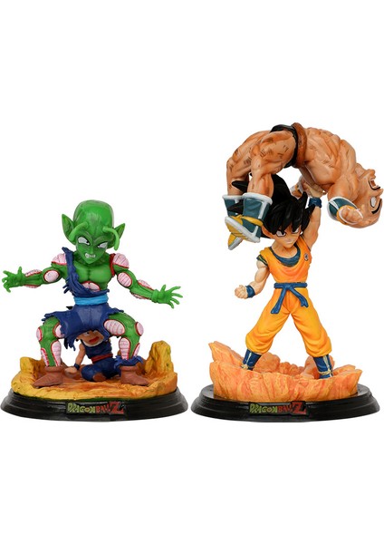 Dragon Ball Gk Giant Ape Wcf Goku, Gohan Figürü Anime Modeli Süslerini Korumak Için Babic'i Kaldırıyor (Yurt Dışından)