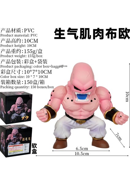 Dragon Ball Gk Kızgın Kas Buu Kas Majin Buu Kaiowen Tanrı El Şekilli Kalıp Süsleme Animasyon (Yurt Dışından) fiyatları