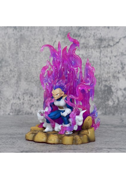 Anime Figürü Dragon Ball Salgını Yıkım Vegeta Saiyan Modeli Süsleme Bebek (Yurt Dışından) modelleri