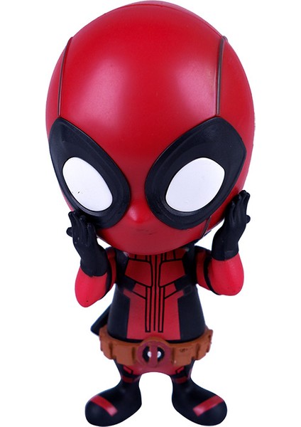 Kahraman Örümcek Adam Deadpool Demir Adam Kara Panter Hulk Thanos Araba Bobblehead Oyuncak Bebek (Yurt Dışından)