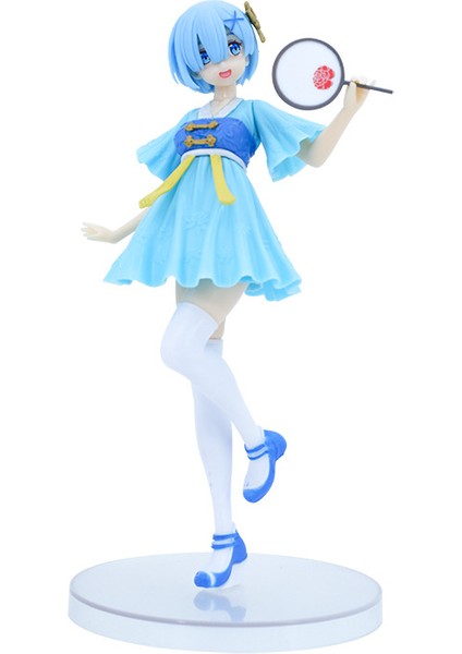 Re:zero Başka Bir Dünyada Hayata Başlıyor Rem Figürleri Çin Tarzı Rem Park Rem Bebekleri (Yurt Dışından)