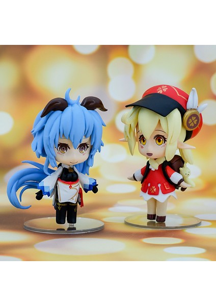 Keli Figürü Ganyu Anime Iki Boyutlu Oyun Modeli Şasi Süsler Sevimli Bebek Hediye (Yurt Dışından) fiyatları