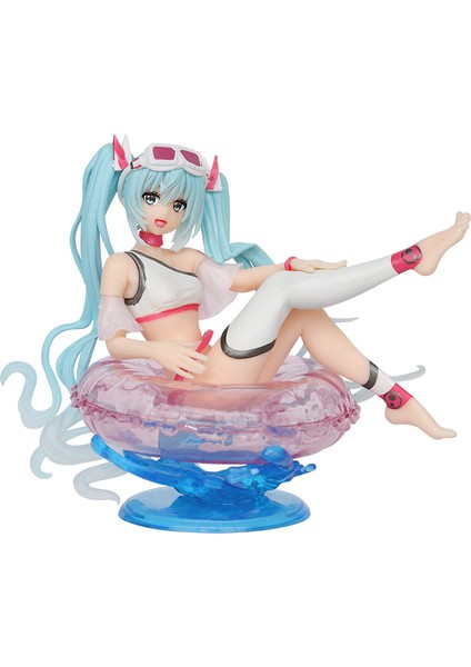 Yaz Mayo Yüzme Simidi Hatsune Sankusuka Hiçbir Kasugaoka Eiri Riri Güzel Kız Şekilli Kalıp Süsler (Yurt Dışından)