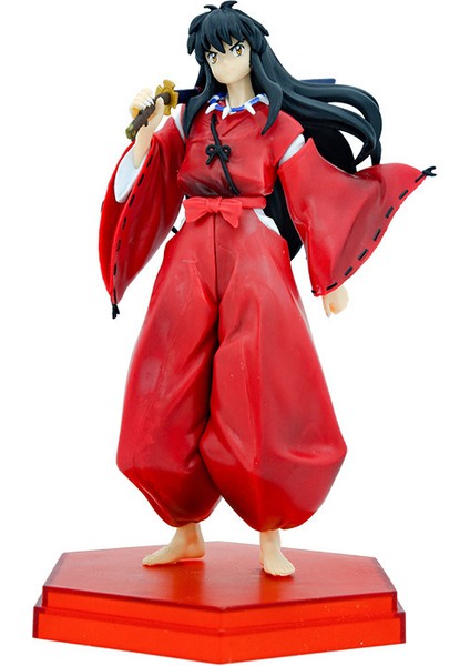 Animasyon Inuyasha Sesshomaru Figürü Ölüm Salonu Sesshomaru Platycodon Kagome Heykeli Modeli Oyuncak Figürü (Yurt Dışından)