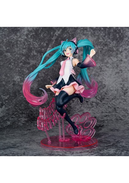Hatsune Miku Doğum Günü Taıto Sanatçısı Başyapıt Deniz Kızı Modeli Süsleme Figürü (Yurt Dışından)