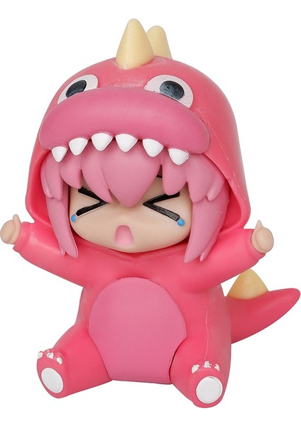 Anime Lonely Rock Gk Dinozor Pochi-Chan Yeşil Kırmızı S Versiyonu Oturan Kutulu Şekil (Yurt Dışından)