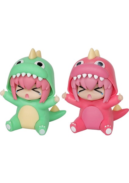 Anime Lonely Rock Gk Dinozor Pochi-Chan Yeşil Kırmızı S Versiyonu Oturan Kutulu Şekil (Yurt Dışından) modelleri