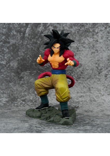 Anime Dragon Ball Gt Savaş Formu Süper 4 Goku Vegeta Şekilli Kalıp Süsleme (Yurt Dışından)