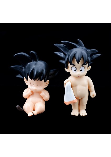 Dragon Ball Çocukluk Sürümü Mini Banyo Popo Banyo Havlusu Maymun Kral Bebek Bebek Modeli El Animasyonu (Yurt Dışından) fırsatları