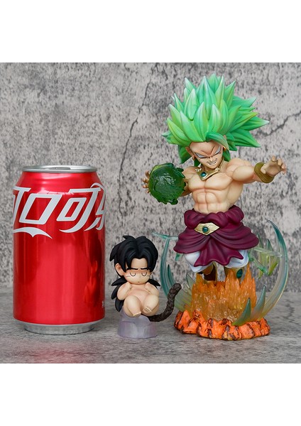 Dragon Ball Gk Crescent Wcf Süper 3 Broly Bebek Broly Büyük Maymun Şekilli Kalıp Süsleme (Yurt Dışından) modelleri