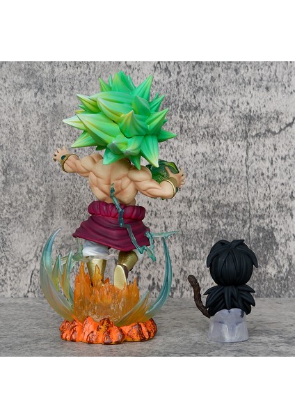 Dragon Ball Gk Crescent Wcf Süper 3 Broly Bebek Broly Büyük Maymun Şekilli Kalıp Süsleme (Yurt Dışından) fırsatları
