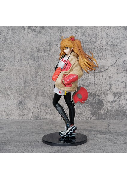 Evangelion Eva Evangelion Asuka Part2 Güzel Kız Modeli Süs Figürü (Yurt Dışından) modelleri