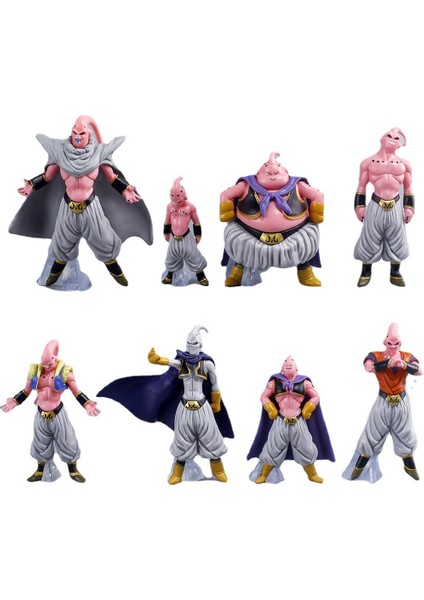 8 Dragon Ball Figürü, Majin Kid Buu Figürü, Goku Trunks Broly Anime Süsleri (Yurt Dışından)