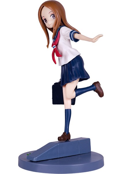 Eve Giderken 2 Figürle Alay Etmekte Iyi Olan Takagi-San Anime Iki Boyutlu Güzel Kız Modeli Süsleri (Yurt Dışından)