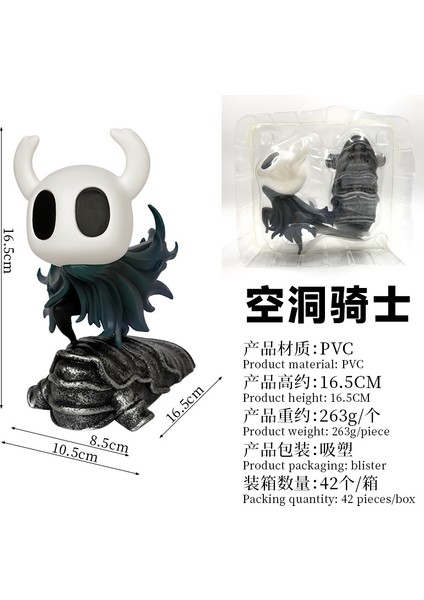 Hollow Knight Gk Küçük Şövalye Wasp Queer Üç Silahşörler Anime Figürleri Modeli Süsler (Yurt Dışından)