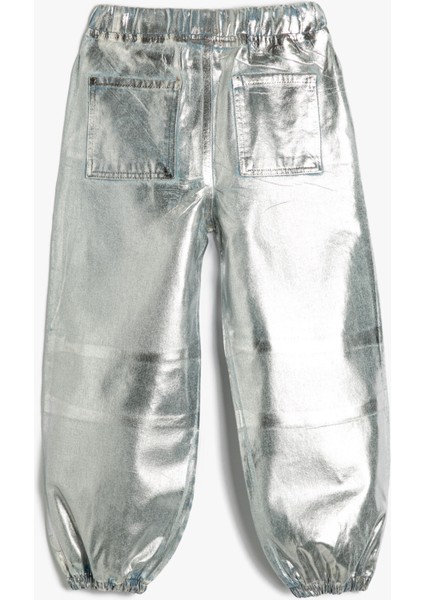 Varaklı Parlak Paraşüt Pantolon fiyatları