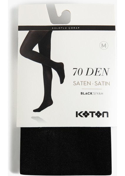 Saten Külotlu Çorap 70 Den