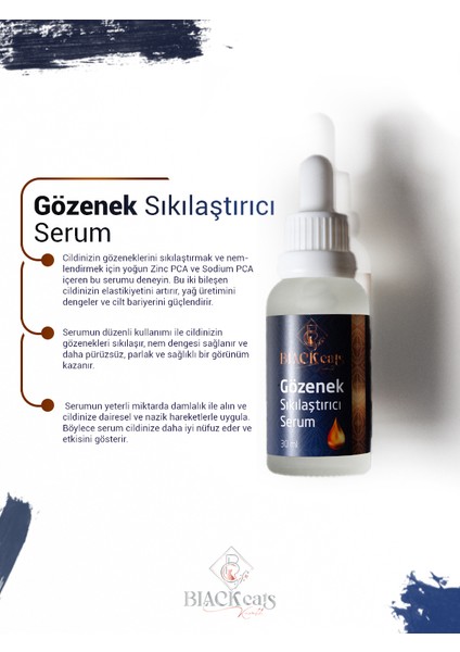 Yoğun Zinc PcaSodium Pca Içeren Serum 30ML modelleri
