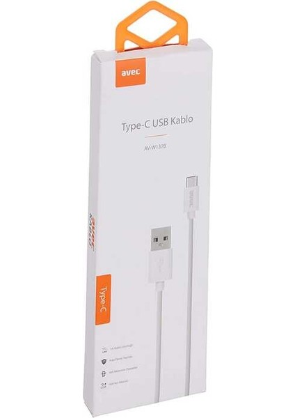 AV-W132B Type-C USB 1m Kablo