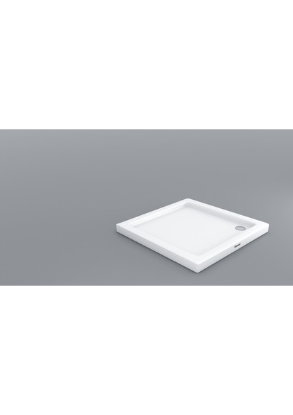 80X80 Kare Flat Duş Teknesi (H:7 Cm)