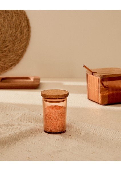 Renard Ahşap Kapaklı Baharatlık