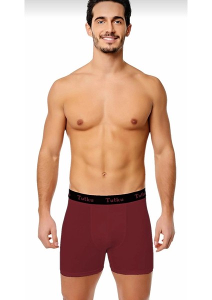 0400 Erkek Elastan Spor Boxer 6 Adet