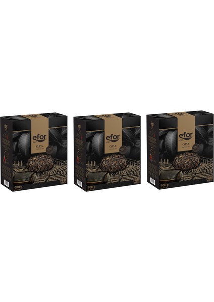 Efor Çay Efor Opa Ceylon Çay 400 gr x 3 Adet