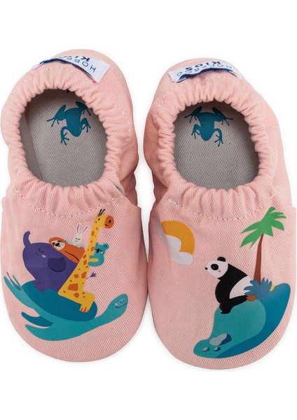 Kız Bebek Akıllı Patik Açık Pembe