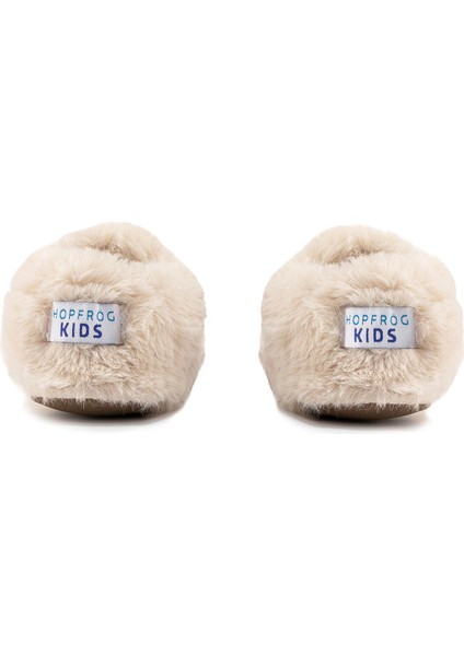 Unisex Bebek Kürklü Patik Ekru fırsatları