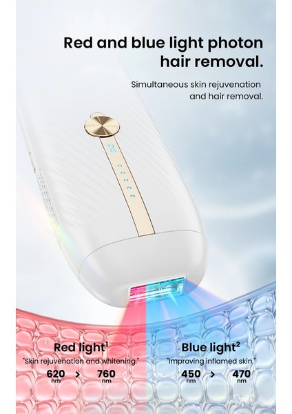 Ipl Laser Epilasyon+Cilt Gençleştirme ve Akne Alma Son Tasarım Sonteknoloji Safir Buz Soğutma