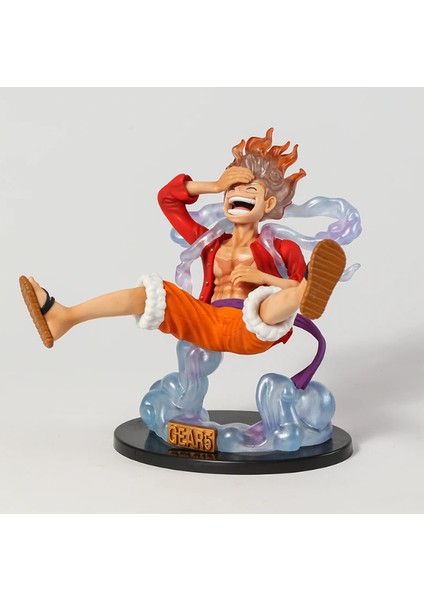 Piraye Gift Gear5 Monkey D. Luffy Luffy Nika Figürü Turuncu