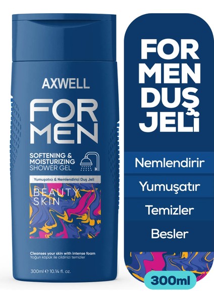 For Men Yumuşatıcı ve Nemlendirici Duş Bakım Jeli