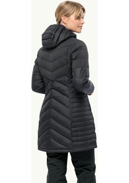JACK WOLFSKİN TUNDRA DOWN COAT 1207751-6000 KADIN BLACK Mont&Ceket fiyatları