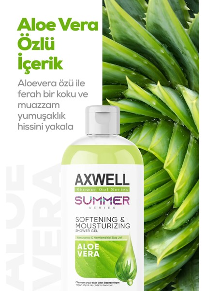Aloe Vera Özlü Nemledirici Yumuşatıcı Duş Jeli fiyatları